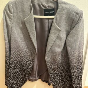 Giorgio Armani Gray Women's Jacket